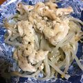 ちゃぎー's cooksnap of when they made もやしと鶏肉の中華蒸し.