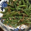 ちゃぎー's cooksnap of when they made ジャンボいんげんのゴマ和え.
