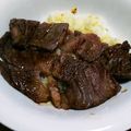 土方ともこ's cooksnap of when they made 簡単！めちゃうま！ステーキライス.
