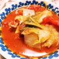 ■茉莉■'s cooksnap of when they made 白菜と豚バラのミルフィーユトマト煮.