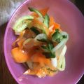 べあーるぶい's cooksnap of when they made きゅうりと人参のマリネ.