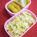 ひなパンダ's cooksnap of when they made 大葉としゃけの簡単チャーハン☆.