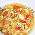ソネチコ's cooksnap of when they made ニラ玉トマトの中華そうめん♪きゅうりも♪.
