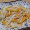 きらり流れ星's cooksnap of when they made 大根と柿のサラダ.