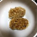 けんよこ's cooksnap of when they made 揚げないかぼちゃチーズコロッケ.
