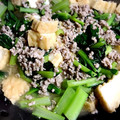 まーくんママ♫'s cooksnap of when they made 厚揚げと挽き肉と小松菜のサッと煮。.
