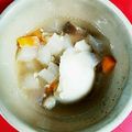 ☆よしにょ☆'s cooksnap of when they made すぐに柔らか♫離乳食 根菜とひき肉の煮物.