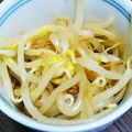 o☆shino's cooksnap of when they made ■ツンと旨い！もやしの辛子醤油和え■.