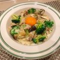 ＊non's cooksnap of when they made ブロッコリーとベーコンのクリームパスタ.