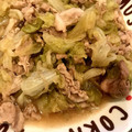 04eri08's cooksnap of when they made 豚こまとレタスのポン酢炒め.