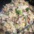 ☆ゆみりん★'s cooksnap of when they made 一味違う～合挽き肉の炒飯.