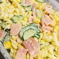 ハッピーわんダフル♪'s cooksnap of when they made マヨ+粉チーズで簡単☆マカロニサラダ☆.