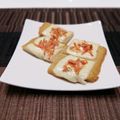 Satoco❋'s cooksnap of when they made えび香る❀ひら天チーズ焼き♪お弁当にも.