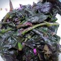 ミイシ's cooksnap of when they made 金時草の和え物.