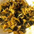 しげくん☆'s cooksnap of when they made 冷凍かぼちゃの簡単♪ホットサラダ.