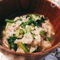 momoetsu's cooksnap of when they made ダイエット❤︎ほうれん草粥.
