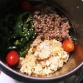 まさぶろう's cooksnap of when they made 簡単絶品野菜たっぷり３色そぼろ丼.