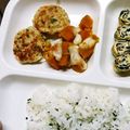 あいうーたん's cooksnap of when they made 離乳食♡麩わ麩わお豆腐ハンバーグ.