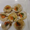 Lake☆Erie's cooksnap of when they made 炊飯器で柔らかい鶏ムネ肉巻と煮卵♡.