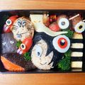 ☆ベコ☆'s cooksnap of when they made キャラ弁　ゲゲゲの鬼太郎.