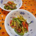 pitachan1's cooksnap of when they made ＊お弁当に♪さつまいもベーコン炒め＊.
