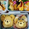 ハッピーキティママ's cooksnap of when they made キャラ弁★ツムツムハロウィン♡ダッフィー.