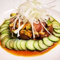 ウサ☆（・×・）'s cooksnap of when they made まぐろとアボカド、長芋のユッケ.