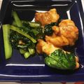 kumahana2's cooksnap of when they made 簡単★鶏肉と青梗菜のオイスターソース炒め.