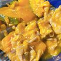 りーとぽん's cooksnap of when they made かぼちゃと豚バラの煮物☆.