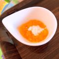 Rina☻'s cooksnap of when they made 離乳食中期〜みかんのカッテージチーズあえ.
