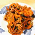 まゆさゆまま's cooksnap of when they made 焼肉のタレで簡単豚バラれんこん.