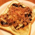 のあぐ's cooksnap of when they made トロトロカリカリ☆たこ焼きトースト.