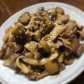 ちゃちゃまる26's cooksnap of when they made プロ直伝！豚バラ豚コマとなすの甘辛炒め.