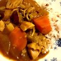 ひまわり032's cooksnap of when they made 秋カレー！さつまいもと鶏のカレー.