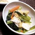 ここっこ★'s cooksnap of when they made 小松菜と油揚げの簡単おひたし.