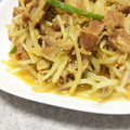 こむぎぱくぱく's cooksnap of when they made もやしと豚肉のカレー炒め♪.
