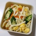 tamago大好き's cooksnap of when they made 夏野菜消費！具だくさん焼きうどん.