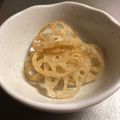 ぬこぬこ♪'s cooksnap of when they made 簡単！水煮レンコンで堅揚げチップス♪.