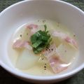 らて♪'s cooksnap of when they made 大根とベーコンのスープ煮(๑>∀<๑)♬.