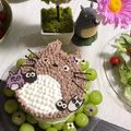 奏☆結ママ's cooksnap of when they made キャラケーキ☆トトロ.