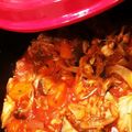 阿漕欲子's cooksnap of when they made 【ストウブ】鶏もも肉と野菜のトマト煮.