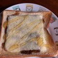 なーなちゃん's cooksnap of when they made ピリリ！醤油チーズにメープル！？トースト.