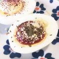 YUKIKI☆'s cooksnap of when they made 簡単☆粉チーズでピザ風ゆで卵.
