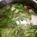 のりこったん's cooksnap of when they made ネギと豆腐の中華スープ＊.