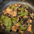 joong's cooksnap of when they made サバ缶となすとピーマンの☆麺つゆ味噌炒め.