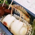 クック6DDPP8☆'s cooksnap of when they made お弁当に！うずら卵のちくわ巻き.