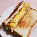 SUNMOONMOM's cooksnap of when they made スイートチリなホットサンド.
