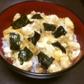 hirokumi93's cooksnap of when they made とうふ卵とじ丼.