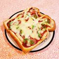 Richland☆Y's cooksnap of when they made 熱々ピザトースト♨.