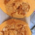 ❥❥yuyu's cooksnap of when they made コツ次第♪丸ごと1個 カボチャの切り方☆.